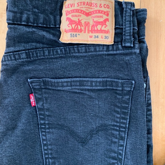 Levi’s 514 Black - Picture 2 of 3